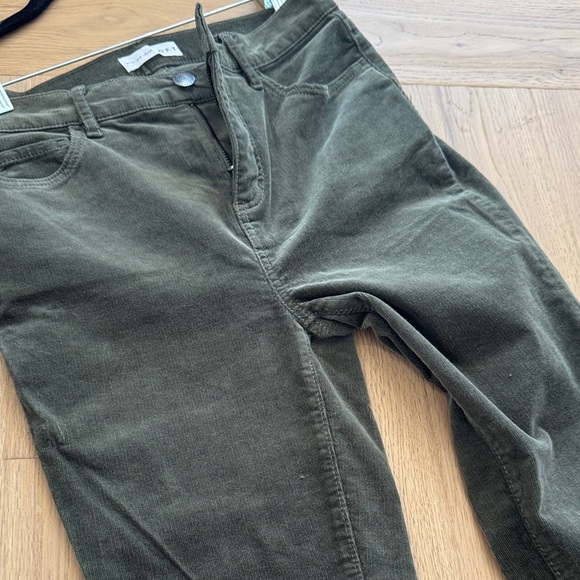LOFT Dark Olive Skinny Pants - Picture 8 of 8